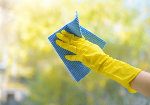 Professional office cleaning in W4 with spotless desks and tidy meeting spaces