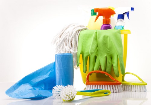 Office cleaning company in W4 maintaining a professional workspace