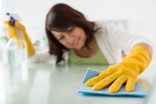 Careful carpet maintenance and cleaning standards in the W4 area