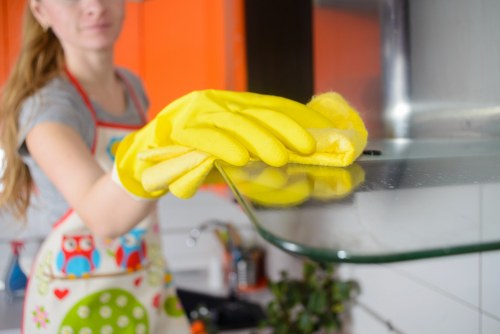 Commercial cleaner in W4 maintaining office spaces
