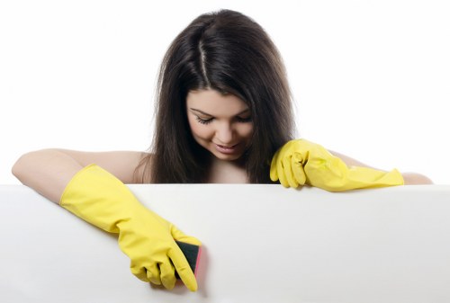 End of tenancy house cleaning in W4 with detailed attention to surfaces